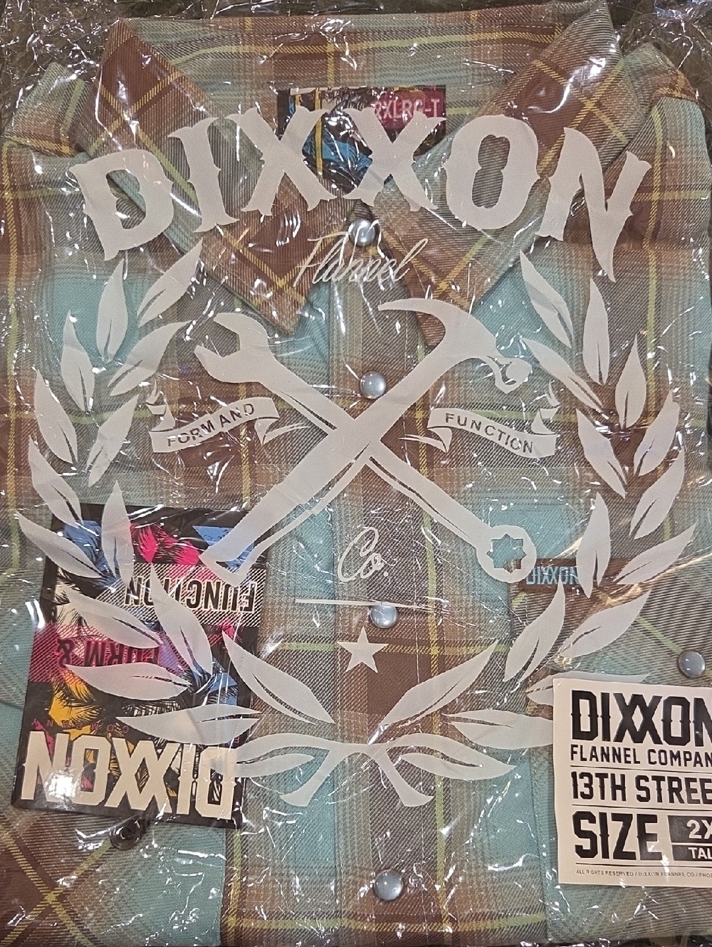 DIXXON Plaid Flannel Shirt -  13th Street